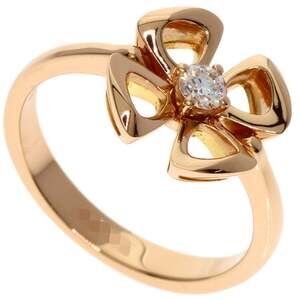 BVLGARI Fiorever #50 Ring in 18K Pink Gold for Women